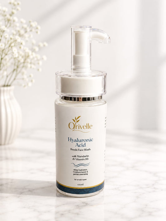 Hyaluronic Beads Face Wash - Orivelle