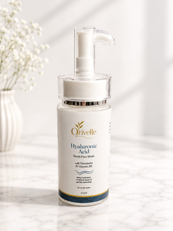 Hyaluronic Beads Face Wash - Orivelle