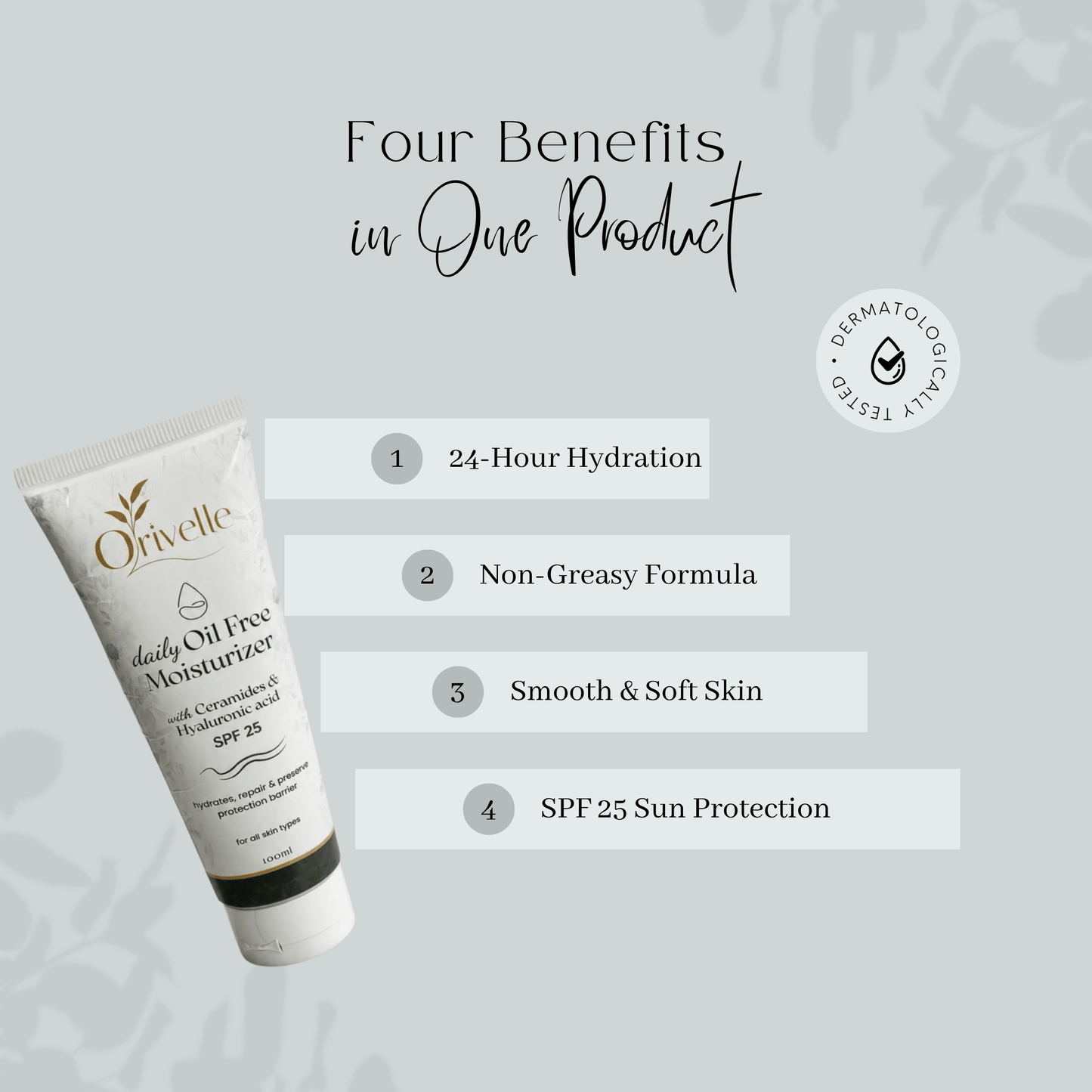 Oil Free Moisturizer - Orivelle